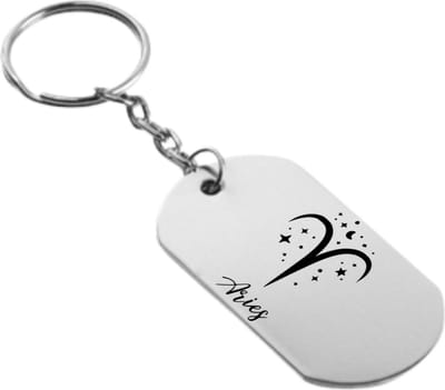 Akyol - ram sleutelhanger - Sterrenbeeld - familie vrienden - cadeau - 54 x 29mm