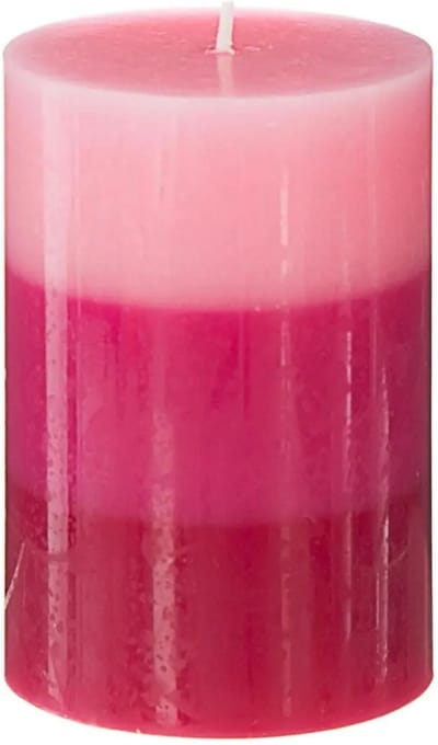 Atmosphera Geurkaars Nina - 1x stuks - Framboos - 45 branduren - 7 x 10 cm