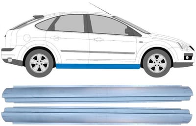 Reparatie dorpel voor Ford Focus 2004-2010 / Links = Rechts (symmetrisch) / Set