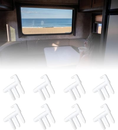 Rolgordijn Onderdelen voor Caravans - 4 Pairs, Geschikt voor Caravan en Boot, Ideaal voor Motorhome