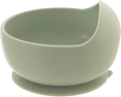 Baby Kommetje Silicone met Zuignap Groen 360 ml - Kinderkommetje - Kom - Kommen - Schaaltje - Schaal