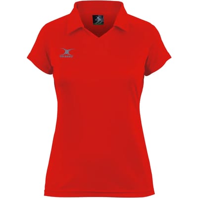 Gilbert Netball Eclipse Shirt Girls - 5 - 6 Yrs - Rood