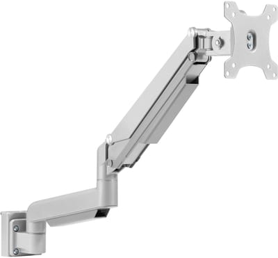 InLine® Slatwall Lifter monitorhouder, zilver