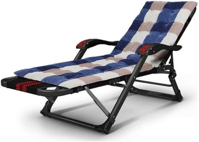 Ligstoel Zwaartekracht - Opvouwbare stoel - Ontspannen Buiten - 200 kg draagkracht - 178x67cm - Veelkleurig