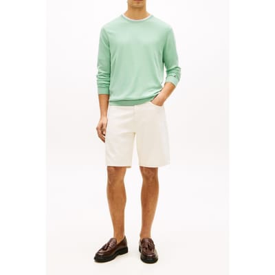 Tommy Hilfiger Dc Cotton/lyocell Sweater Crushed Mint Taglia: S | Maglioni a maglia Outlet | Uomo | Ciano
