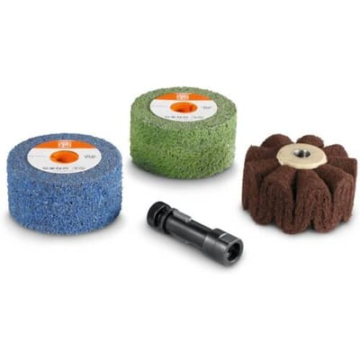 Fein 63721054020 RVS-set satineren profielen 1 stuk(s)