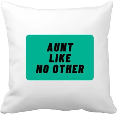 Akyol - aunt like no other Kussen hoes - Tante - geweldige tante - niemand anders - verjaardag - cadeau - kado - bedankje - geschenk - 40 bij 40 cm