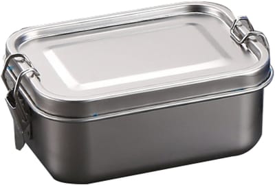 500ml Lunchbox RVS Take a Break Broodtrommel - Roestvrij Staal - Brooddoos Bento Box -lunchbox thermische container