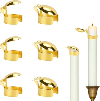 6 stuks automatische kaarsenblusser voor 20-22 mm kaarsen