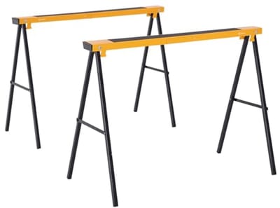 2er-Set Klapbokken met Antislipoppervlak - Geschikt voor Doe-Het-Zelvers en Bouwvakkers