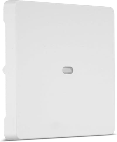 Schakelafdekking - Bedieningspaneel - Interieur Afwerking - Onbreekbaar Kunststof - 55x55x23 mm - Wit