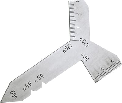 Silverline Universele Slijpmeter - 55 Graden, 60 Graden, 90 Graden en 120 Graden