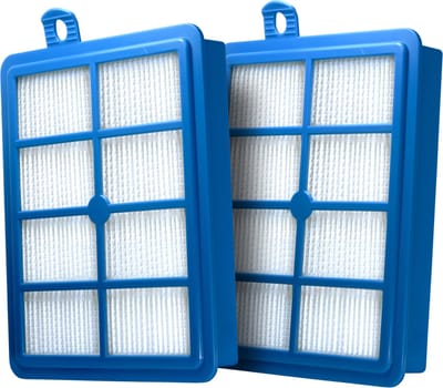 2x Dparts HEPA filter geschikt voor Philips AEG Electrolux - H12 stofzuiger hepafilter voor Performer - PowerPro - Jetmaxx series - stofzuigerfilter allergiefilter - nr. FC8031 - FC8031/01 - AFS1W - EFH12W
