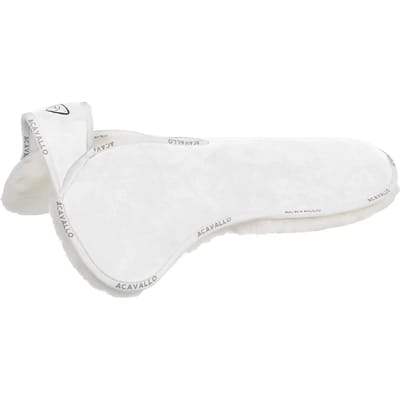 Zadelpad voor paard van suede Acavallo MF-S WFS Classic