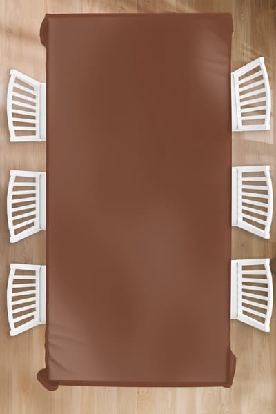 Tafelkleed - Tafellaken - 150x300 cm - Bruin - Donker - Kleuren - Binnen en Buiten