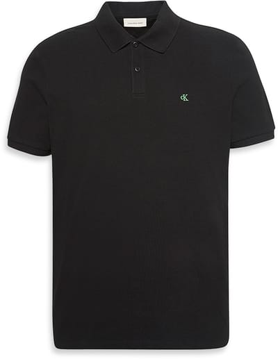 Calvin Klein Jeans Ss Monogram Pique Polo