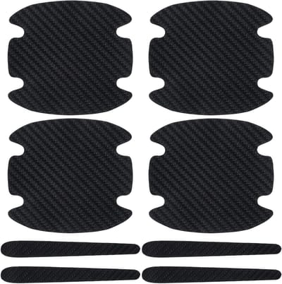 Autodeurhendel Beschermers - Lakbescherming Set - Auto Beschermen - Hoogwaardig Materiaal - 100g - Zwart