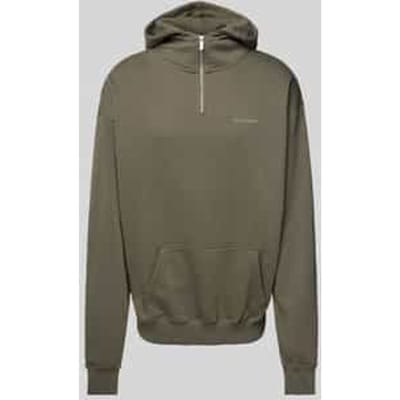 Oversized hoodie met ritssluiting