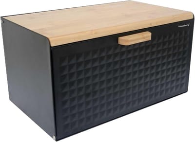 RVS Broodtrommel met Deksel - Grote Broodbak voor Vers Brood