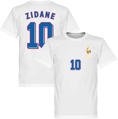 Frankrijk Zidane 10 1998 Away T-Shirt - Kinderen - 140