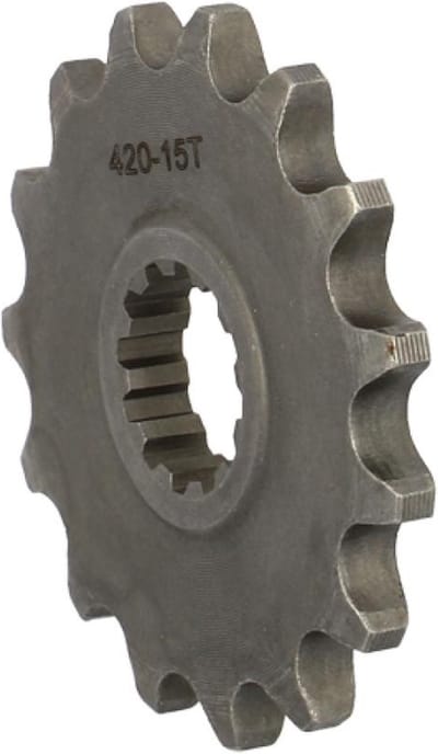 teknix versnellingsbak tandwiel voor motor peugeot 50 xp6 1997 tot 2003 15 tanden niet 420 nieuw