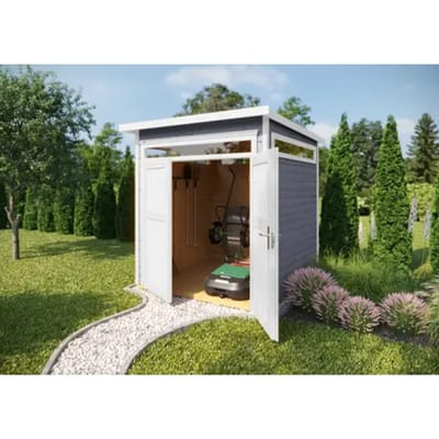 Weka Tuinhuis 265 - Grijs - 235x239cm