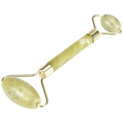 Dispositif de beauté - YWEI - YF02546 - Double tête de massage - Rouleau de jade - Mixte néphrite