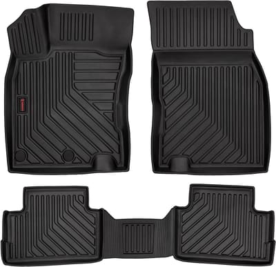 Wielganizator - 3D Rubber Auto Matten - Nissan Qashqai II J11 - 5cm Rand - Bezzapachowe