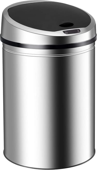 RVS Sensor Vuilnisemmer 60 Liter - Automatische Afvalbak met Bewegingssensor