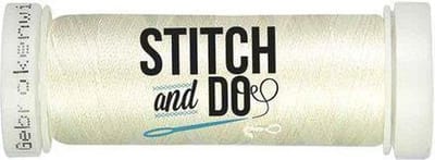 Gebroken Wit Linnen Garen Stitch & Do