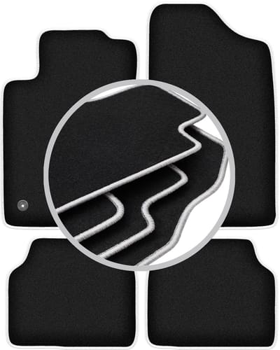CARLUX-SILVER automatten voor: Peugeot 405 sedan, stationwagen, break (1987-1996)