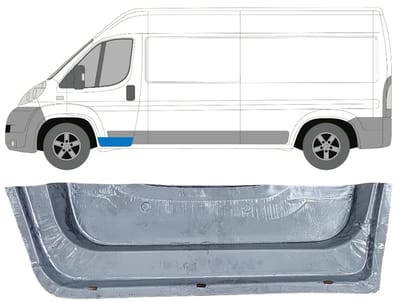 Reparatiepaneel voor deur binnen voor Fiat Ducato 2006-2025 / Links
