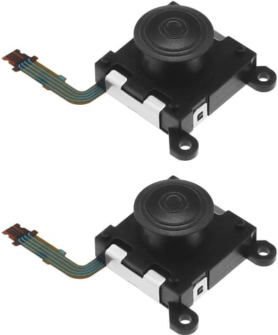 Store_7 - 3D Analoge Joystick Vervanging - Duimstick - Nauwkeurige controle - Zwart - Compatibel met PS Vita 2000 - 2 Stuks - Gaming accessoire