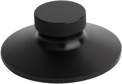 Platenspeler Stabilisator - Gewichtsklem Vinyl - Verbeter Geluidskwaliteit - Ingebouwd Waterpas - 120 Gram - Zwart