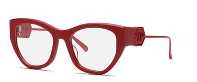 Philipp Plein VPP123M Rosso pieno lucido 54/19/140 WOMAN Brilmonturen