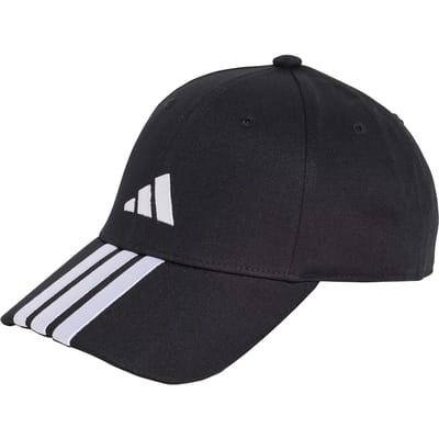 adidas Sportswear 3-Stripes New Logo Honkbalpet - Unisex - Zwart