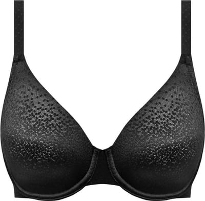 Bh met beugel Wacoal back appeal zwart - 85-100C