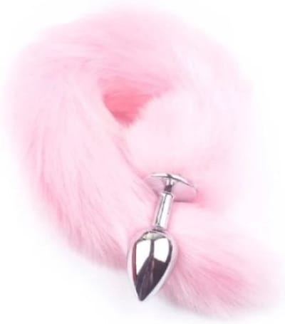 Go Go Gadget - Foxtail - Anale Buttplug - Geschikt voor Mannen en Vrouwen - Vossenstaart - Roze
