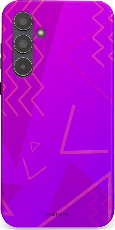 Casetastic Hoesje Geschikt voor Samsung A55 - Stijlvolle Beschermende Duo-layer Case - Discowave
