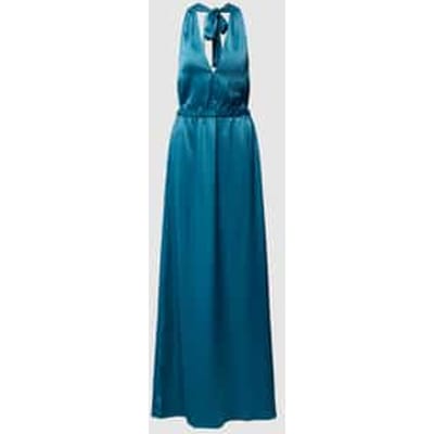Maxi-jurk met halter, model 'ATHENA'