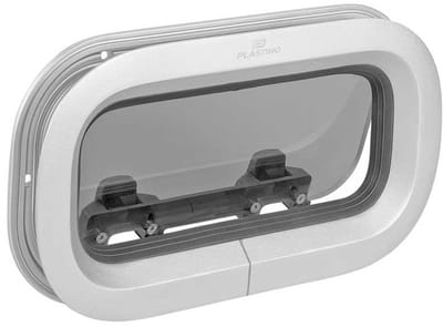 Plastimo T03 Rechthoekig Openend Patrijspoort Transparant 45.1 x 19.3 cm