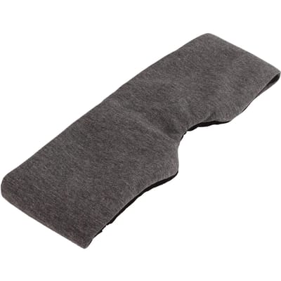 Katoenen Slaapmasker Verduisterend Comfortabel Oogmasker om te Slapen Verstelbare Blinder Slaapmasker grijze kleur