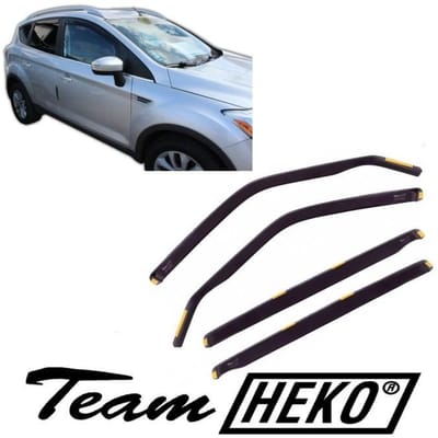 J&J AUTOMOTIVE | Heko Deflecteurs d'air Déflecteurs de Vent Pour Ford Kuga 2008-2012