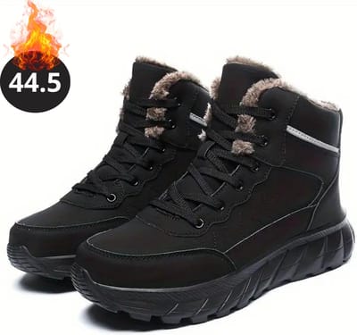 Bovista Snowboots - Sneeuwschoenen - Sneeuwboots - Heren - Wintersport - Ski - Skischoenen - Zwart - 44.5 - Buiten - Antislip