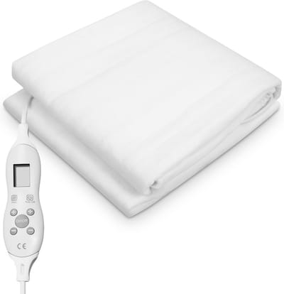 Elektrische Onderdeken 2 Persoons - Warmtedeken Elektrisch - Extra Zacht Bedwarmer