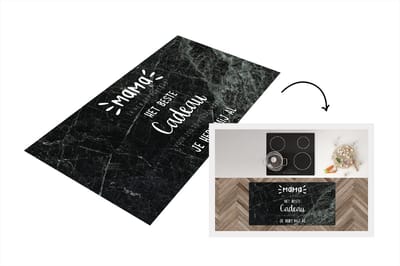 Keukenloper - Loper keuken - Mama je hebt mij al - Quotes - Mama - Spreuken - 120x60 cm - Keukenloper vinyl