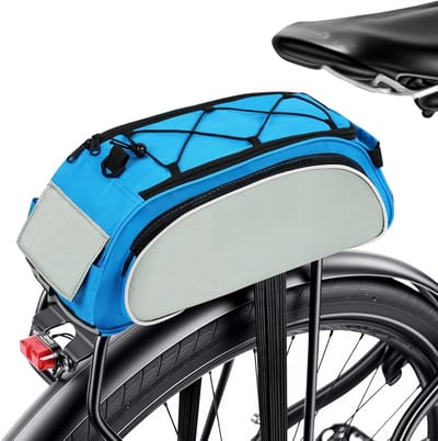 Fietstas 3-in-1 - Bagagedrager tas - Outdoor reizen - Waterdicht design - 10 liter - Blauw