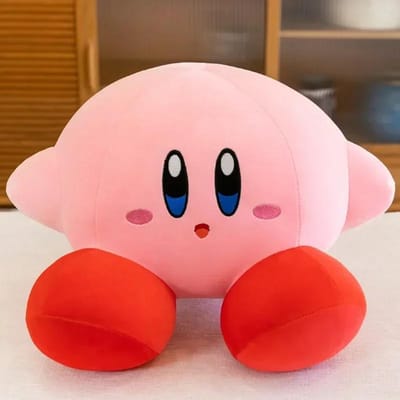 50cm Grote Ster Kirby Pluche Pop Zacht Anime Speelgoed voor Kinderen Kerstcadeau Knuffeldier Leuke Pluche Beestjes 30cm