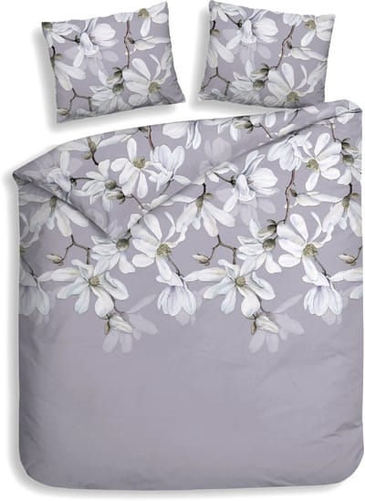 Heckettlane Stacey Dekbedovertrek - Tweepersoons - 200x200/220 cm - Purple