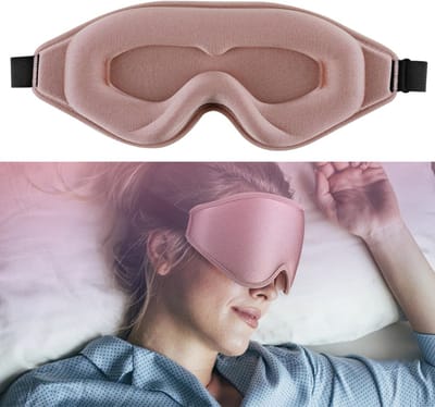 CLVP® Oogmasker Slaap - Slaapmasker Vrouwen & Mannen - Extra Zacht